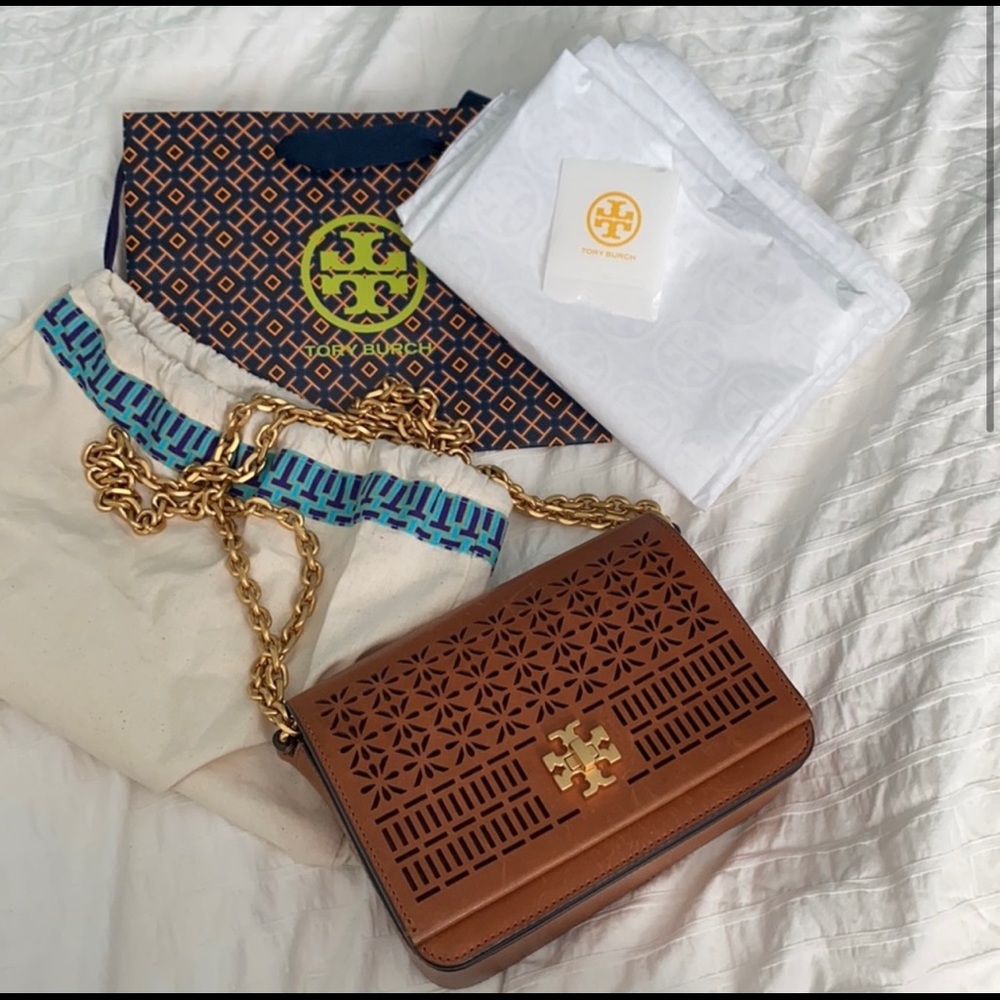 Tory Burch Kira Purforated Cut Mini Bag